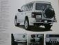 Preview: Mitsubishi Pajero Classic Zubehör Prospekt 2/2003 NEU