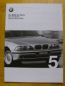 Preview: BMW Preisliste 5er Reihe Limousine/Touring E39 2000 +M5