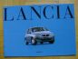 Preview: Lancia Y Prospekt 4/2002 +Preisliste NEU