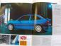 Preview: Ford Escort Prospekt 11/1990 +Ghia +Cabrio