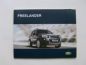 Preview: Land Rover Freelander Prospekt +Preisliste 8/2005 NEU