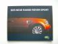 Preview: Land Rover Range Rover Sport Prospekt+Preise 6/2005