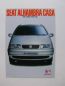 Preview: Seat Alhambra Casa Sondermodell Prospekt 2/1999 NEU