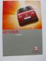 Preview: Seat Arosa Racer Sondermodell Prospekt UK Englisch 8/2001 NEU
