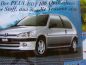 Preview: Peugeot 106 Quiksilver Sonderprospekt 6/1998 NEU