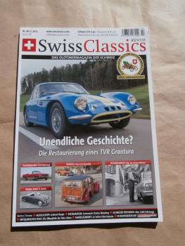 Swiss Classics Revue Nr.49-3/2015 TVR Grantura, Ford Mustang Kaufberatung I 1964-1973,Waibel Zürich