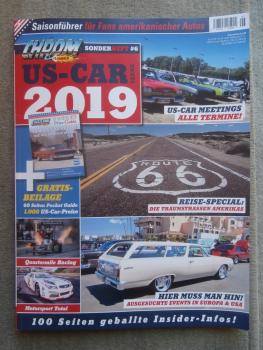 Chrom & Flammen US-Car Szene Sonderheft 2019 Nr.6 Route66 Reise Special, Quartermile Racing, Motorsport Total