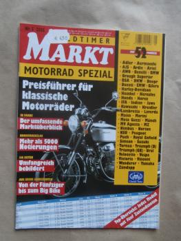 Oldtimer Markt Motorrad Spezial 5/2005 52 Marken Adler Aermacchi AJS Ariel AWO BMW BSA DKW Dnepr Ducati