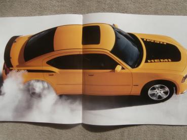 Dodge Charger 2006 USA SE SXT R/T Daytona R/T SRT8 Prospekt Englisch