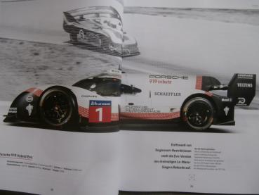 Porsche christophorus Magazin 4/2018 Nr.388 919 Hybrid Evo,917/30,911 RSR,Formel E