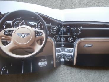 Bentley Mulsanne Speed Prospekt Kleinformat Deutsch
