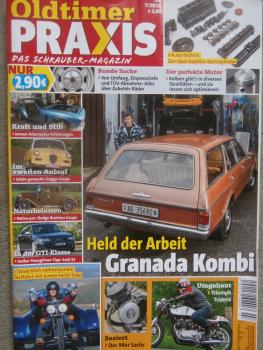Oldtimer Praxis 7/2019 Jensen Interceptor Erfahrunen,Goggo Coupé,Dodge Business Coupé, Audi S3 (8L),Granada L Kombi,