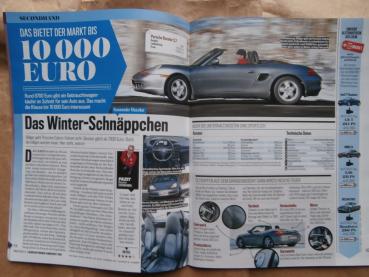 Auto Bild Gebrauchtwagen Herbst 2016 A4 Avant, Golf VII vs. Astra J,Z3,Alfa Spider vs. MGF,