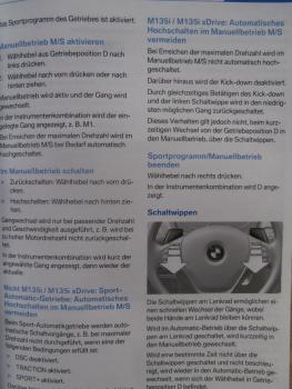 Original Handbuch BMW 1er-Reihe 114i 116i 118i 118d 120d xDrive