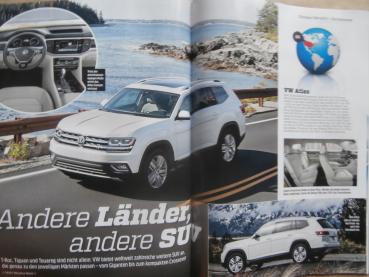 Auto Zeitung 14/2018 VW Touareg Extra, VG: Stelvio 2.0Turbo 16V Q4 vs. F-Pace 25t AWD vs. XC60 T5 AWD,