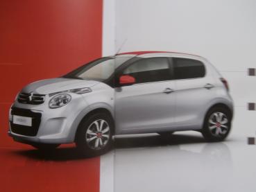 Citroen C1 3-türer 5-türer VTi72 Airscape Prospekt Mai 2017+Preisliste