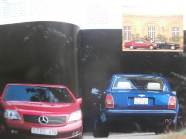 Motor Revue Ausgabe 1993 Mercedes 600SEC C140 vs. Bentley Continental R,911 Turbo S,