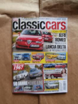 Auto Zeitung Classiccars 12/2016 20 Jahre Alfa 156 GTA vs. Lancia Delta HF Integrale Evo2, Ascona A vs. Escort RS 2000,