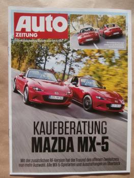 Auto Zeitung 26/2016 Kaufberatung Mazda MX-5 & RF-Version NEU