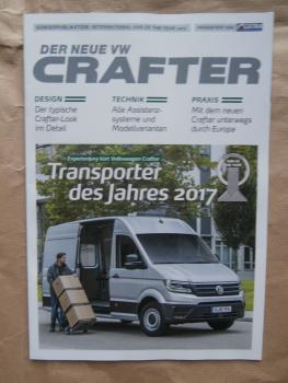 Logistra VW neue Crafter Transporter des Jahres 2017 Design Technik Praxis Sonderpublikation