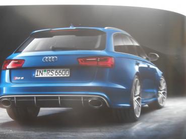 Audi RS6 Avant +performance Typ 4G Buch Prospekt Dezember 2017 Rarität