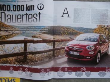 Auto Zeitung 1 & 2/2019 Fiat 500X 1.6 MultiJet Diesel 4x2 Dauertest