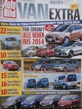 Auto Bild Spezial VAN Extra 10/2010 Berlingo vs. Doblo vs. Tourneo,Sharan vs. Galaxy,