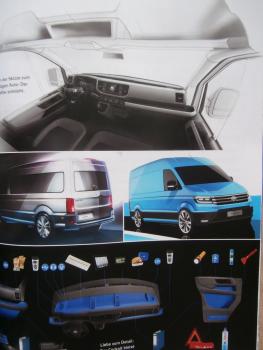 Logistra VW neue Crafter Transporter des Jahres 2017 Design Technik Praxis Sonderpublikation