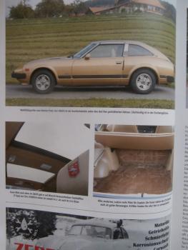 Swiss Classics Revue Nr.52-6 2015 Moretti 850 Sportiva SS und 124,Kaufberatung Datsun Z/ZX,Holzvergaser im Opel Kadett C City