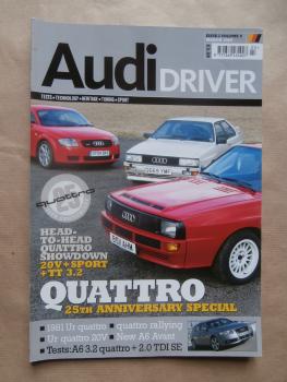 Audi Driver 3/2005 A6 3.2 quattro, 1981 Ur quattro,MTM Tuning