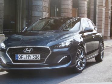 Hyundai i30 Fastback Prospekt Januar 2018 1.0T-GDI 1.4T-GDI