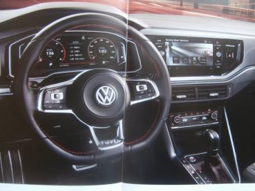 VW Polo GTI Prospekt Dezember 2018 +Preisliste NEU
