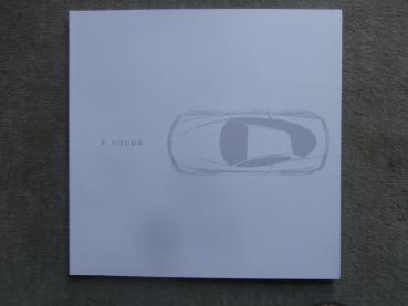 BMW Design X coupé Vorstellung Konstruktion Design +Planung Buch des Jahres 2001 NEU