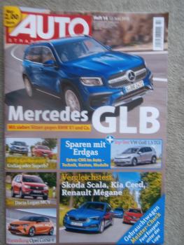 Auto Strassenverkehr 14/2019 Mercedes GLB,Kodiaq & Superb Kaufberatung,VW Golf VII 1.5 GTGi,Dacia Logan MCV Stpway TCe90