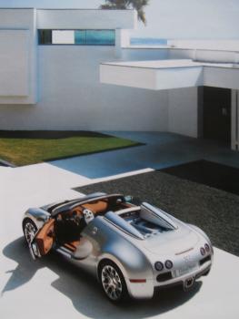 car magazine Bugatti Veyron Grand Sport Sonderdruck Englisch