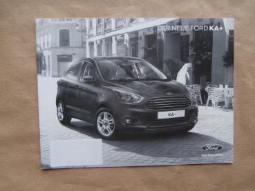 Ford Ka+ Cool & Sound Black +White  6.Dezember 2016