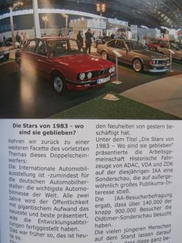 Der Doppelscheinwerfer Clubnachrichten Ausgabe 47,die Stars von 1983,BTI on Tour,Mini E