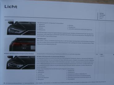 Audi A7 Sportback Typ 4K 55 TFSI quattro + 50TDI quattro 12.April 2018