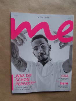 Mercedes me 2/2018 Lewis Hamilton, E-Klasse Limousine,S-Klasse Cabriolet,C-Klasse Cabriolet