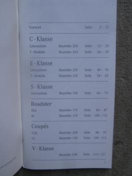 Mercedes Benz Preisliste 3.3.1997 W202 W210 W140 R170 R129 W208 BR638