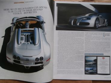 car magazine Bugatti Veyron Grand Sport Sonderdruck Englisch