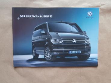 VW T6 Multivan Business November 2016 Prospekt Rarität