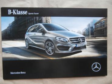 Mercedes Benz B-Klasse BR246 B160d B180d +BE Edition 200d +4Matic 220d B160 B180 +BE Edition B200 B250 B200c März 2017
