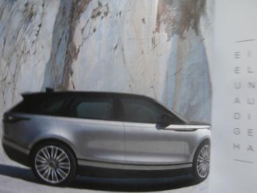 Range Rover Velar (L560) Buch Vorstellung 2018 NEU