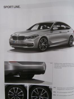 BMW 630i 640i +xDrive 630d 640d Gran Turismo G32 Preisliste November 2017