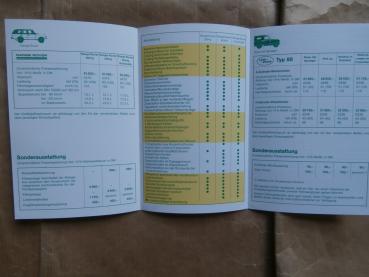 Land Rover Range Rover Preisliste 16.1.1984 Rarität