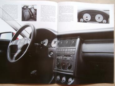 Audi Coupé S2 Prospekt Januar 1991 Rarität