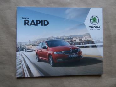 Skoda Rapid (Typ NH) 1.0l TSI 70kw 81kw 1.4l TSI 92kw 1.4l TDI 66kw 85kw Prospekt Dezember 2017