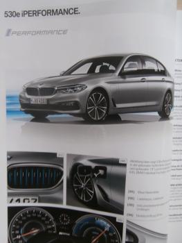 BMW 530e iPerformance 520d +EDE 525d 530d 540d M550i M550d G30 Limousine 3/2018