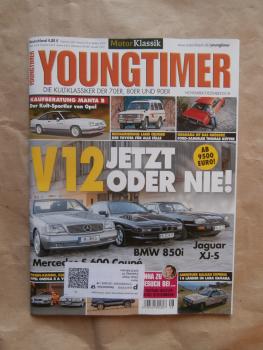 Youngtimer 11+12/2018 S600 Coupé C140 vs. BMW 850i E31 vs. Jaguar XJ-S,Kaufberatung Manta B,